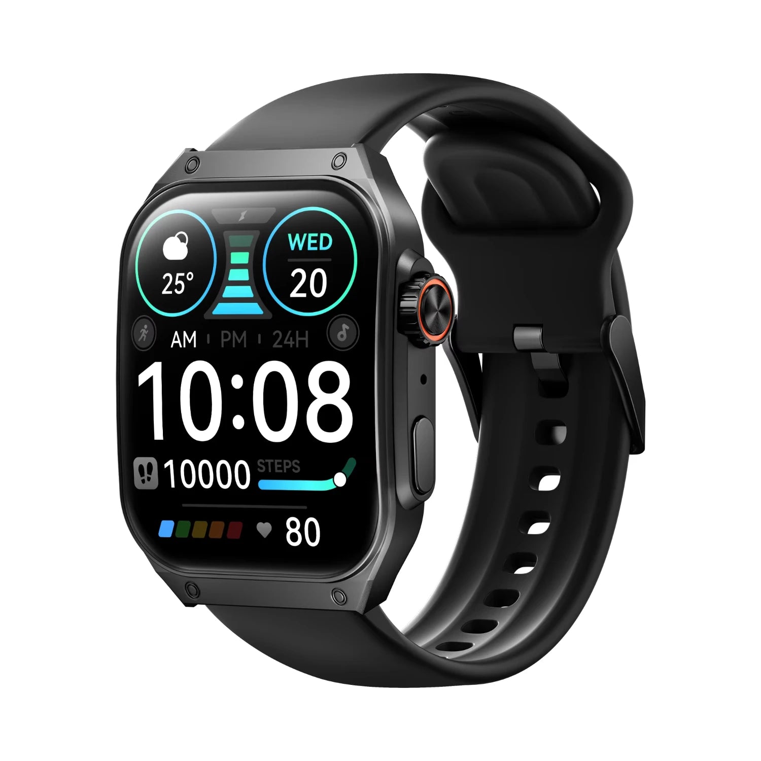 S8 Smart Watch – 1.96'' Curved Bluetooth Call AI Voice Smartwatch